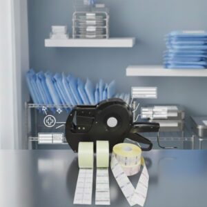 3 LINE LABEL WITH INDICATOR